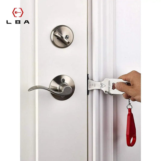 🔒 Portable Self-Defense Door Lock – Extra Protection in Seconds