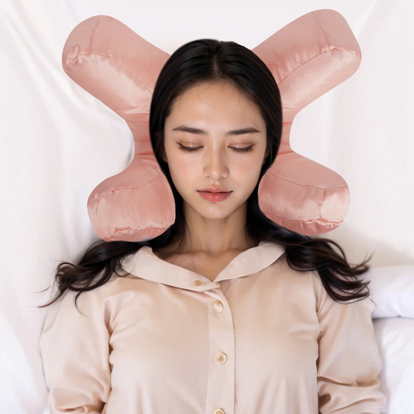 🛏️ Roo Approved! Anti-Wrinkle Face Pillow – Sleep Pretty, Wake Up Glowin' ✨✅