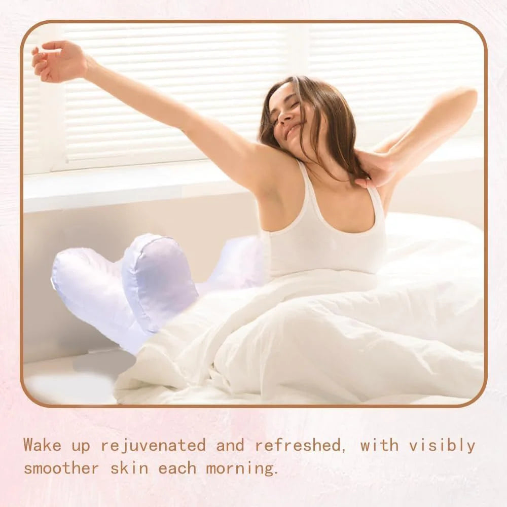 🛏️ Roo Approved! Anti-Wrinkle Face Pillow – Sleep Pretty, Wake Up Glowin' ✨✅