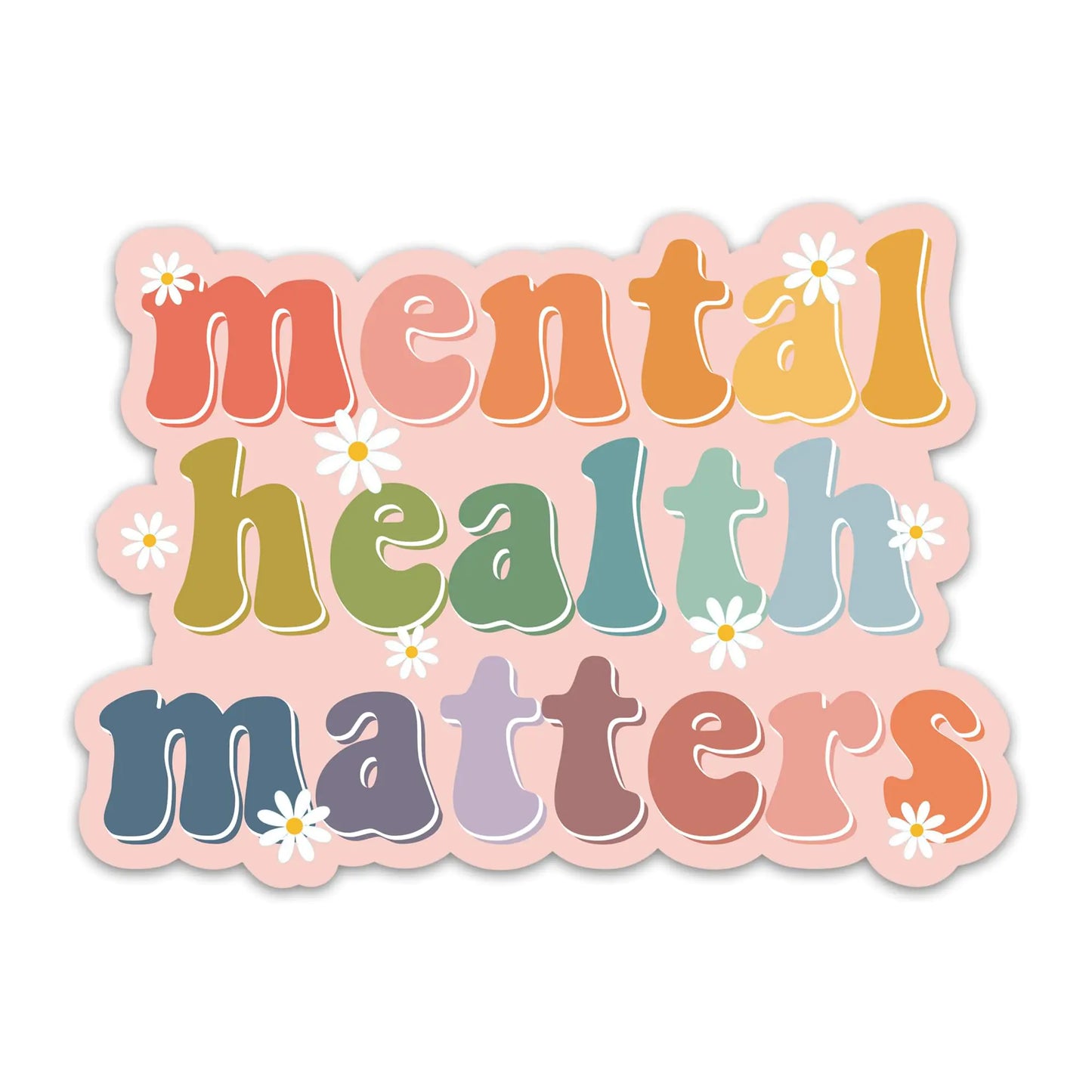 Roo Approved™ Product Description – Mental Health Matters Sticker (3-Pack)
