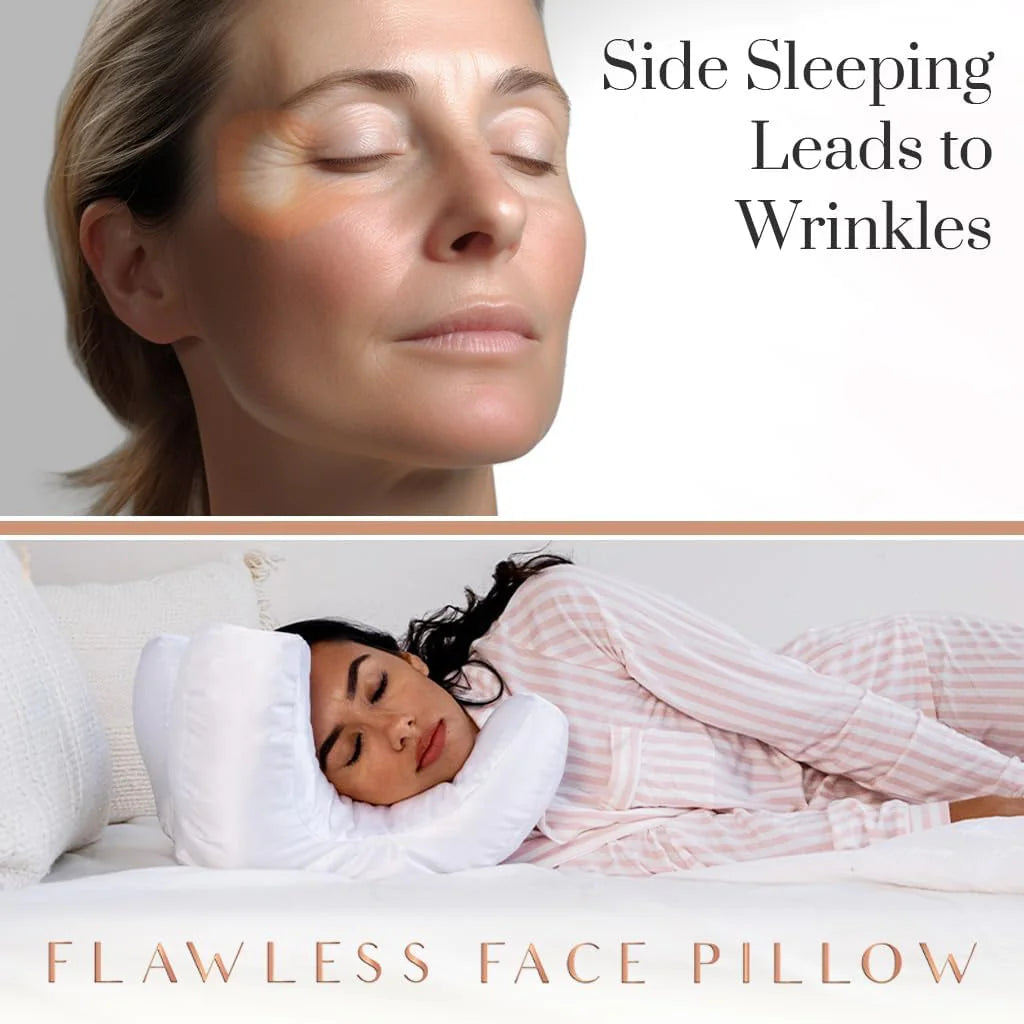 🛏️ Roo Approved! Anti-Wrinkle Face Pillow – Sleep Pretty, Wake Up Glowin' ✨✅