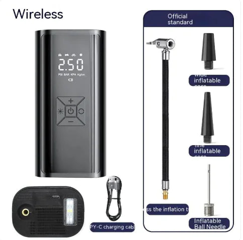 🚗 Smart Air Wireless Tire Pump