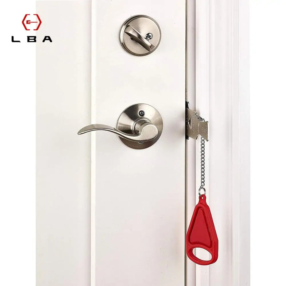 🔒 Portable Self-Defense Door Lock – Extra Protection in Seconds