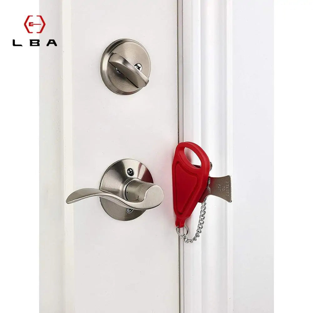 🔒 Portable Self-Defense Door Lock – Extra Protection in Seconds