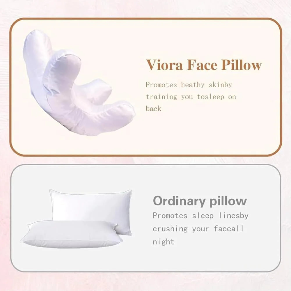 🛏️ Roo Approved! Anti-Wrinkle Face Pillow – Sleep Pretty, Wake Up Glowin' ✨✅