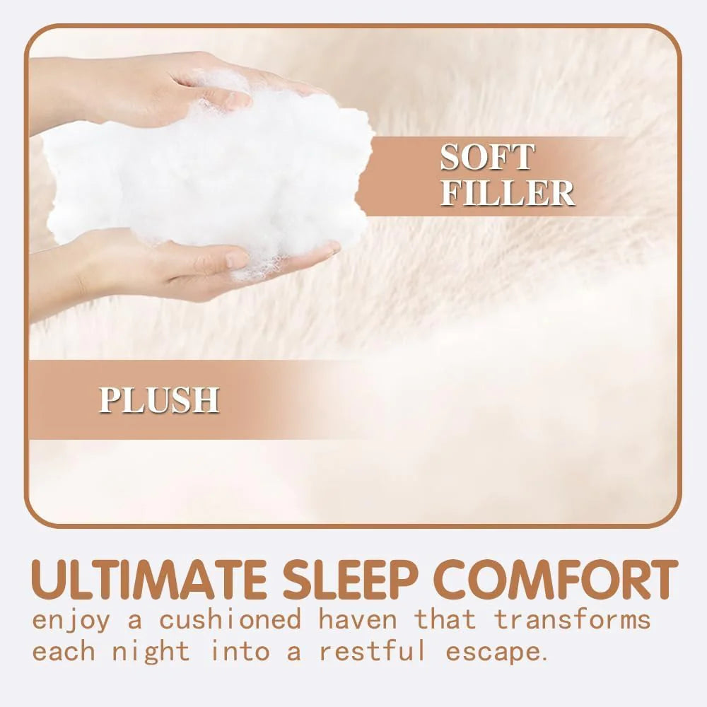 🛏️ Roo Approved! Anti-Wrinkle Face Pillow – Sleep Pretty, Wake Up Glowin' ✨✅