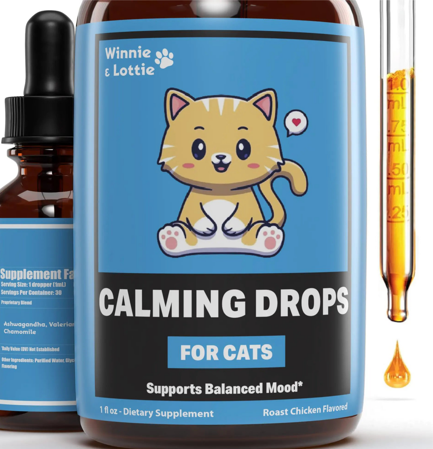 Roo Approved™ – and officially Paw Approved by Creature, because Creature knows calm kitties are happy kitties!"